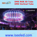 20cm diameter 3D LED TUBE DMX CONTROL